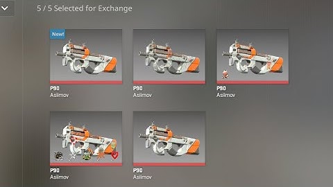 $1,000 CS2 KNIFE TRADE UP 5 P90 ASIIMOVS (W) #counterstrike #cs2 #csgo #tradeup #gambling #gamble 