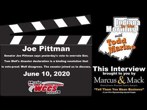 Indiana in the Morning Interview: Joe Pittman (6-10-20)