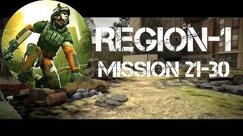 Last Hope 3 Sniper Zombie War WALKTHROUGH REGION-1 (M21-30)