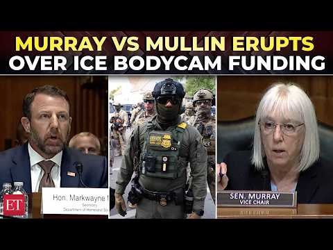 'You weren't even in the room': Murray explodes at Mullin in heated Senate clash over ICE, DHS funds