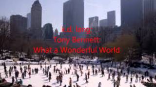 k.d. Lang  Tony Bennett  What a Wonderful World