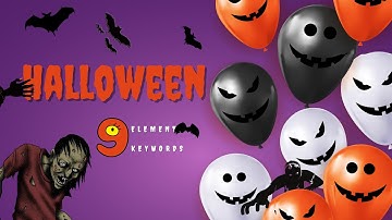 10 best CANVA elements keywords you should know to create HALLOWEEN designs