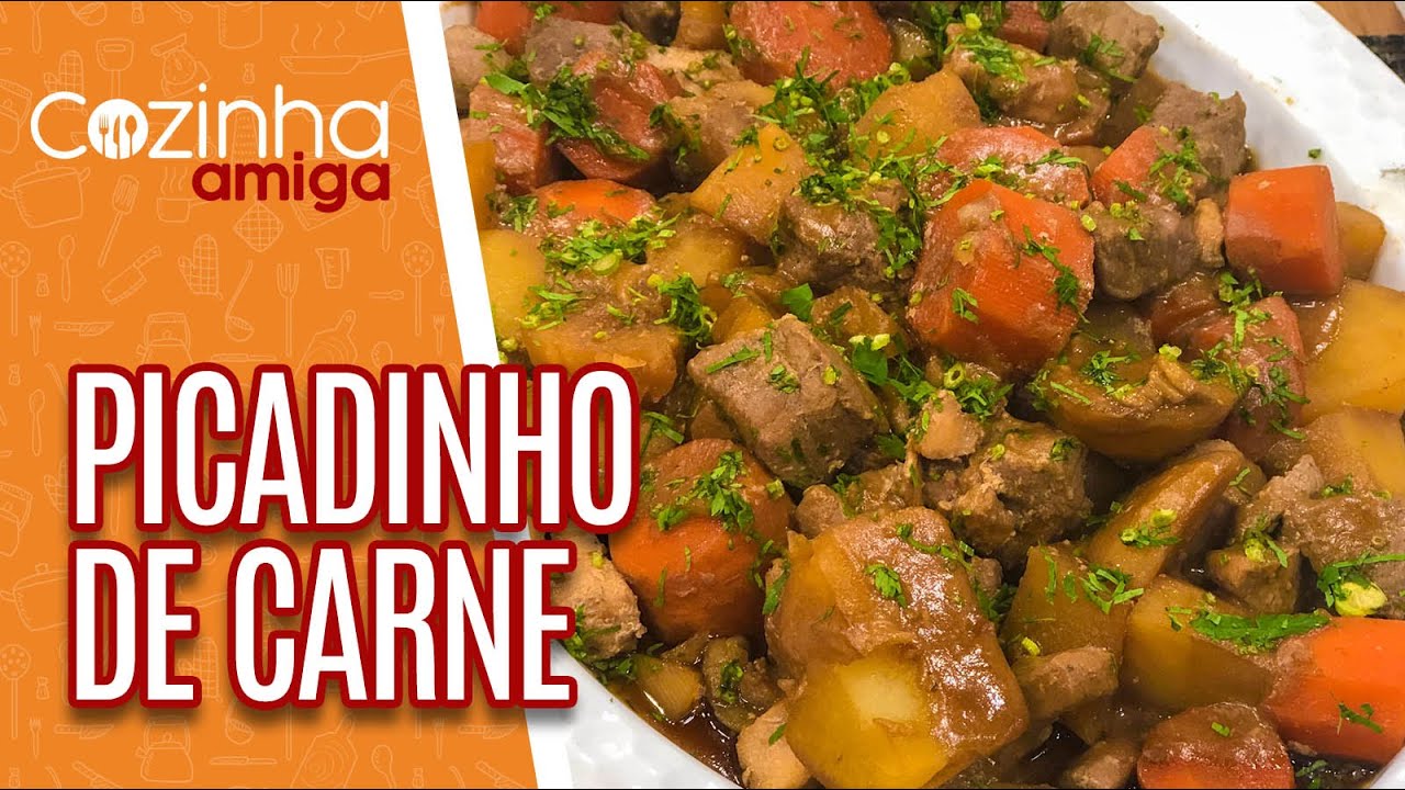 Picadinho de carne e Arroz recheado - Silvia Branconaro | Cozinha Amiga (11/10/21)