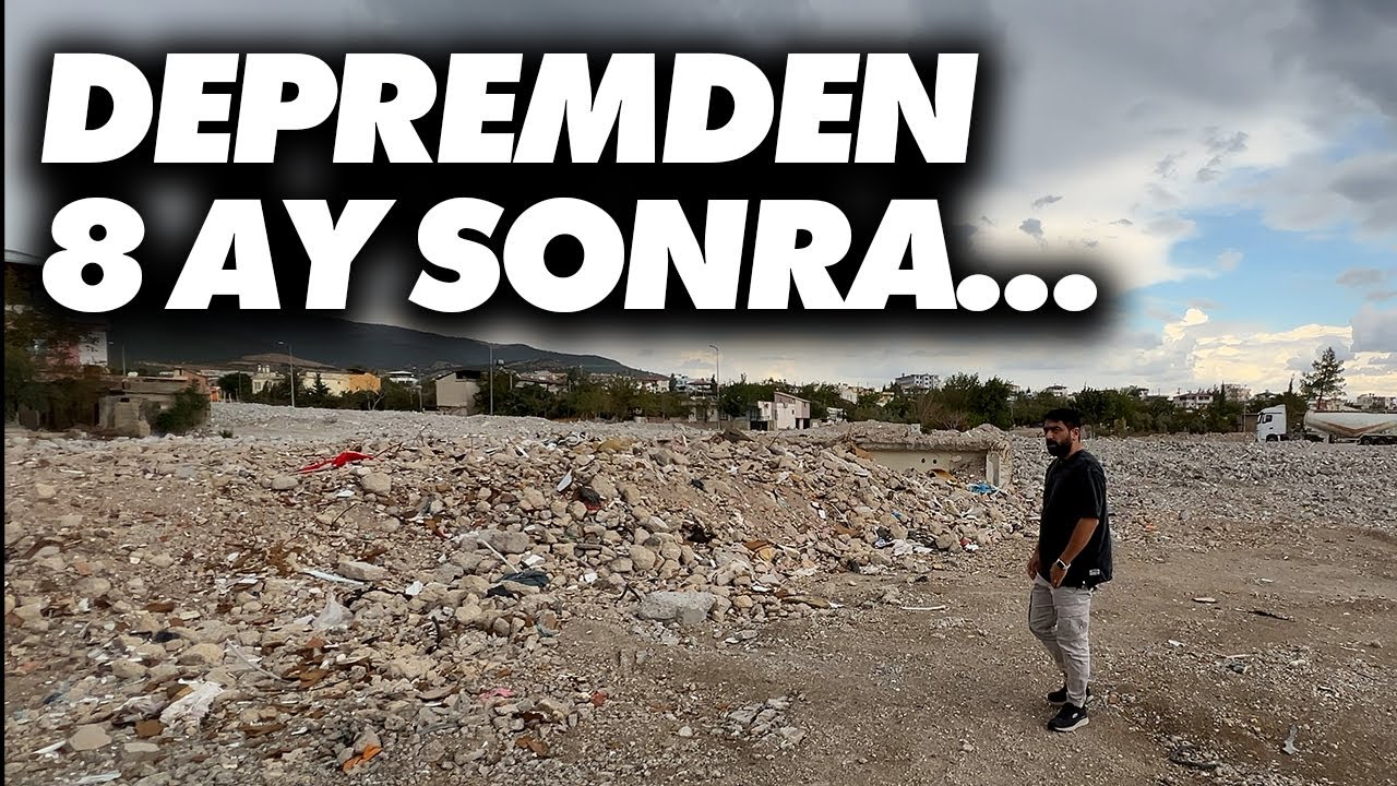 Deprem Bölgesinde Son Durum