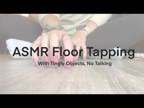 ASMR Floor Tapping and Scratching, Build up Tapping, No Talking