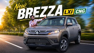 Brezza LXI CNG Base Model Worth Buying?🤔New Brezza Lxi CNG 2026 Review 