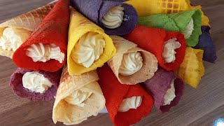 Вафли Рецепт Vafli Hazirlanmasi Waffle Recipe Tarifi Dondurma Kulahi Dondurma Vaflisi