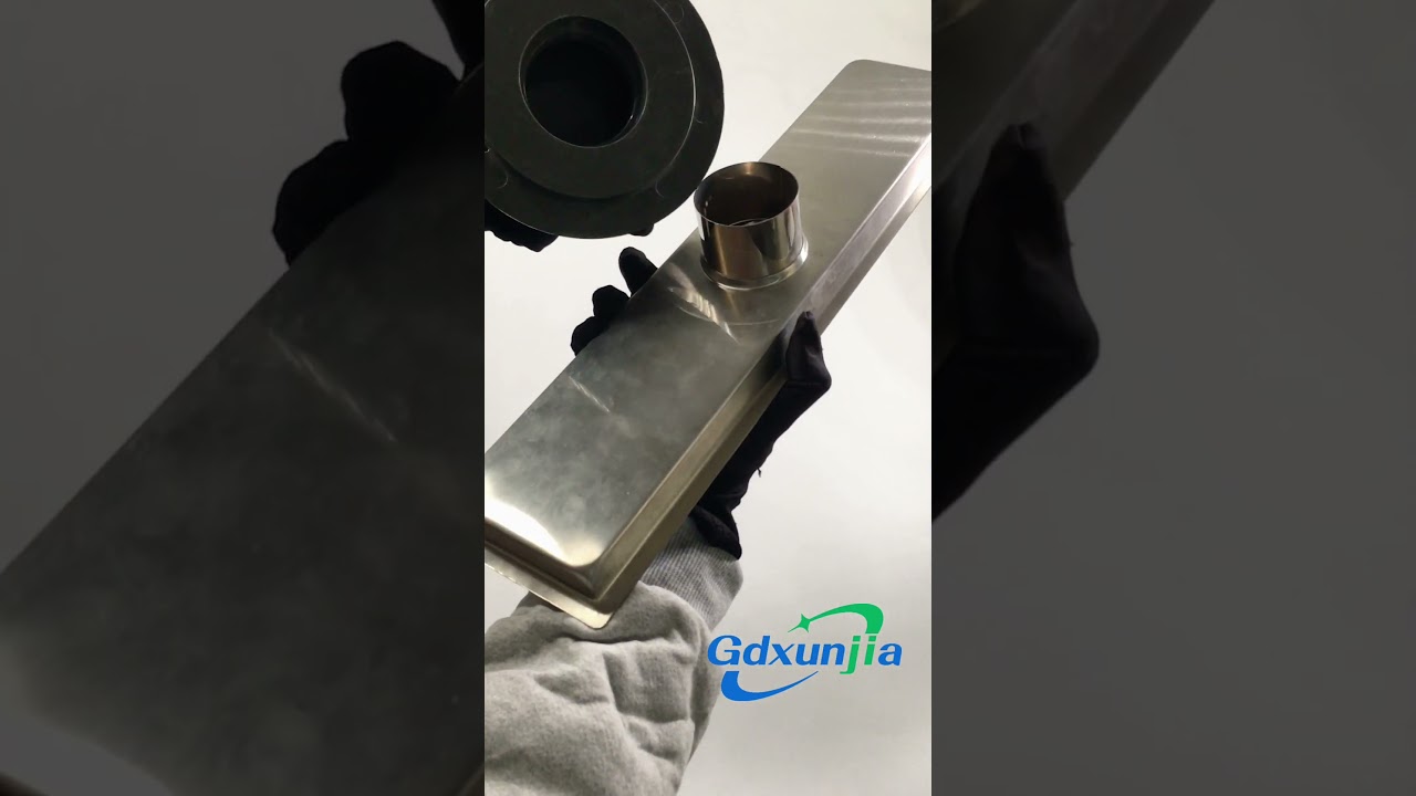 Long floor drain with base 