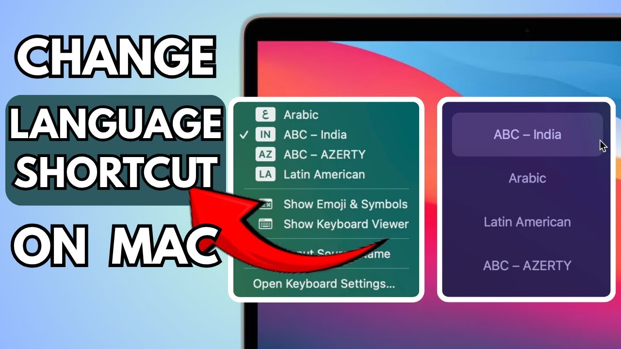 How to Change Keyboard Language Shortcut on Mac (2025) | Mac Language Shortcut Guide