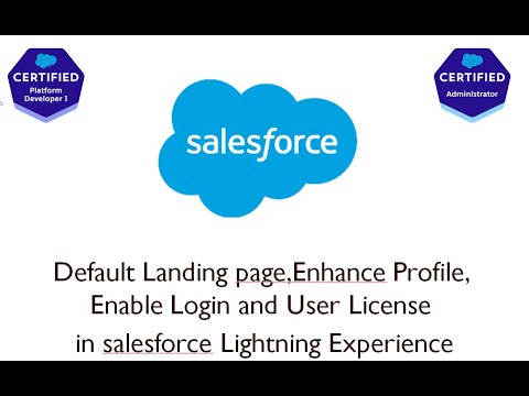 Landing Page,Enhance Profile, Login Access, User License || 42