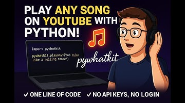 How to Automatically Search and Play Music on YouTube Using Python | Beginner Project"