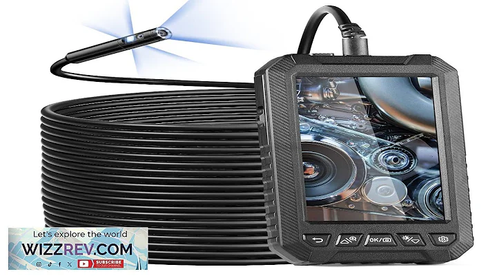 VEVOR Endoscope Camera with Lights Triple Lens Borescope 49.2FT Cable 5" Screen Review