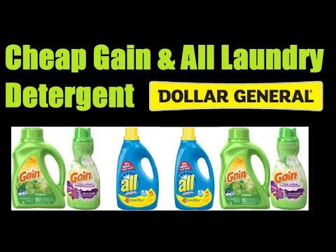 5 Best Deals at Dollar General this week 12/17-12/23 Cheap Gain & All Laundry Detergent
