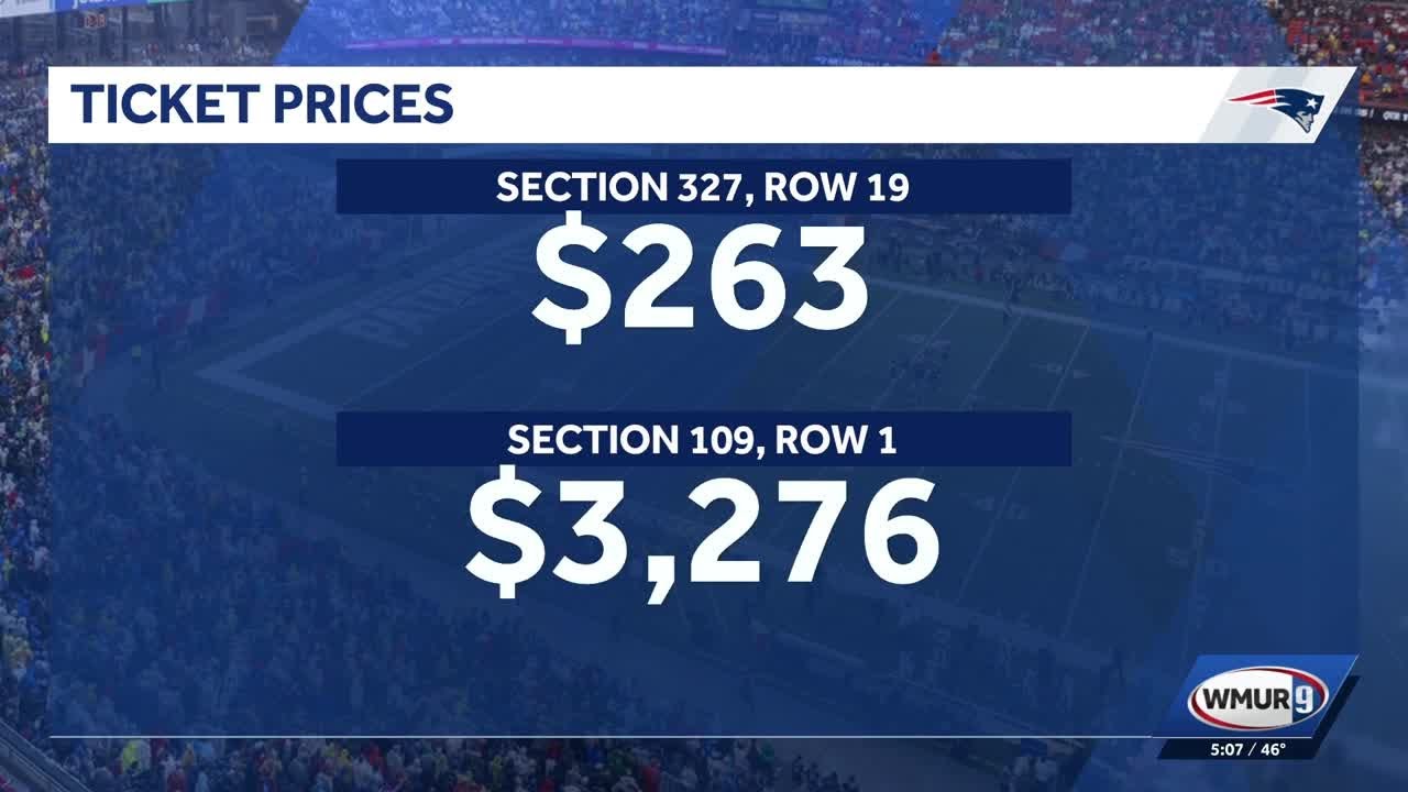 Ticket prices soar for New England Patriots divisional round playoff game