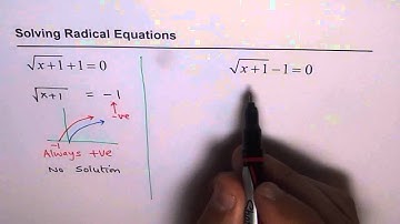 Q3 Solve Radical Equations - EDEXCEL - GCSE - SAT