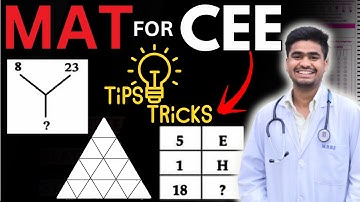 MAT Tips & Tricks for CEE 2025 | MBBS Entrance Made Easy! | Hritik Yadav