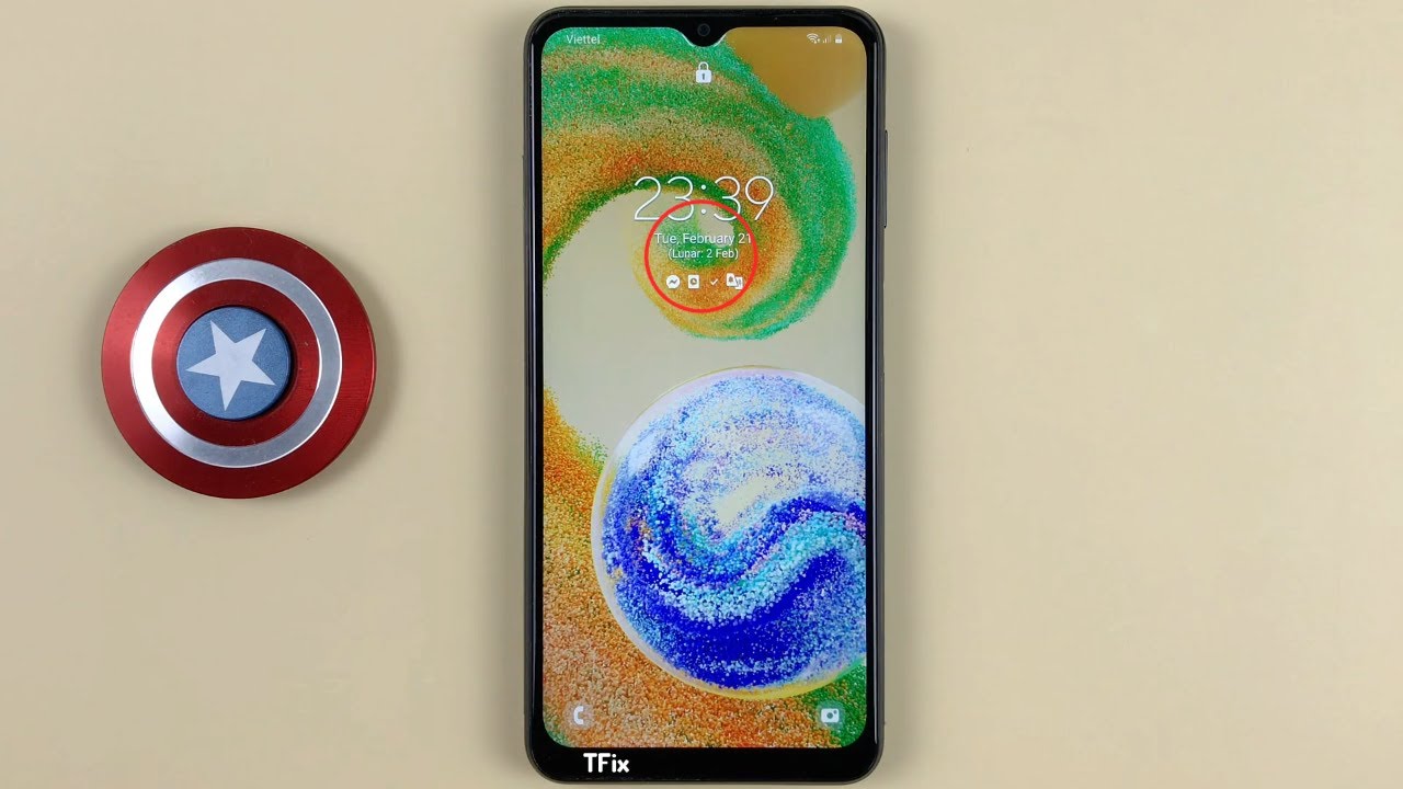 How To Add Lunar Calendar On Lock Screen On Samsung A04s Android 13