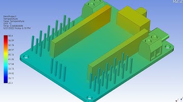 Steady-state multi-body thermal analysis on a printed circuit board (PCB)