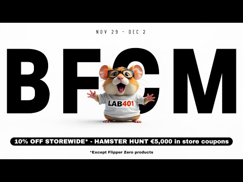 What Makes Pentesters Happy? 🎉 10% OFF & €5000 Hamster Chase at LAB401.com!