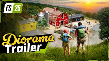 "This Farm is a Tiny Farm" - Diorama Trailer | Farming Simulator 25