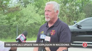 Macedonia Fire Chief Comments On Wednesday Tank Explosion