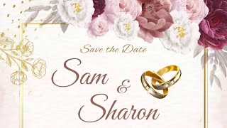 Sam Weds Sharon
