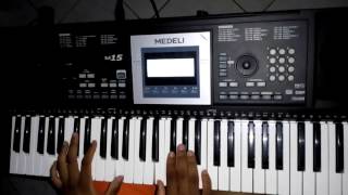 Ouço Deus me chamar - Teclado Medeli m15