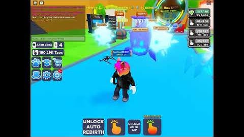 Tapping Simulator!New Super Rebirth Tokens Code!!!!