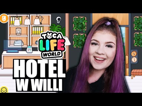 ZROBIŁAM HOTEL 💜 W WILLI MODERN MANSION 💜 TOCA LIFE WORLD