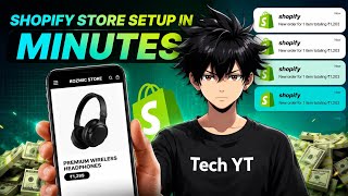 How To Create Shopify Store in 5 Minutes ( Step By Step ) screenshot 2