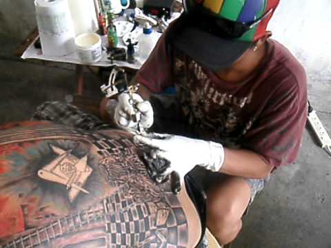 Tigerber Tattoo by Neil Aquino (Baguio City)