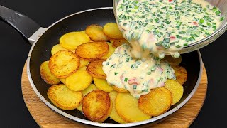 My grandmother taught me this dish! The most delicious potato recipe for dinner
