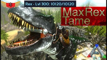 MAX LEVEL Rex tame | Ark Mobile | The Parzival
