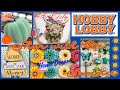 New hobby lobby shop with me fall decor home decor seasonal crafts wreaths ribbon diy