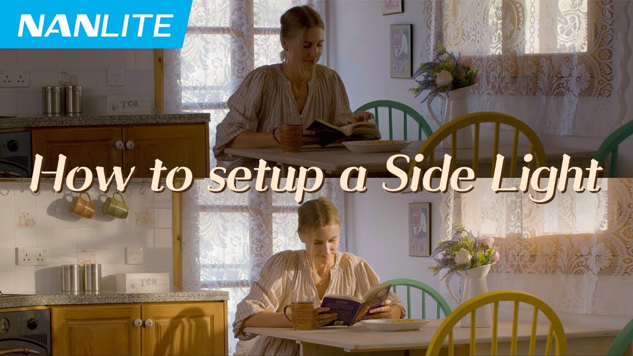 How to Setup a Side Light with Nanlite | Sergey Zotov - YouTube