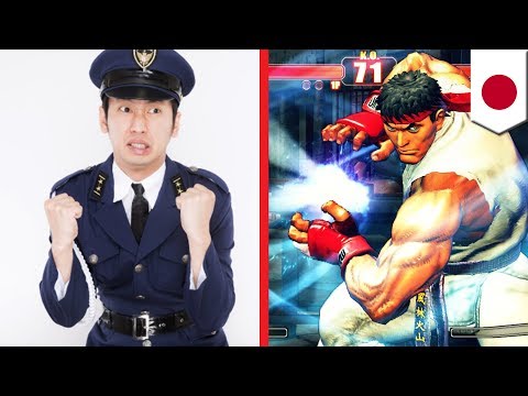 Video: Polisi Jepang Menggunakan Street Fighter Untuk Merekrut Polisi