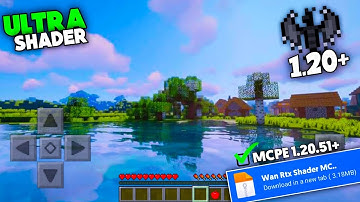 Top 2 Best Ultra Realistic Shader for Minecraft Pe 1.20.51+  ||  Best Bsl Shader for MCPE 1.20