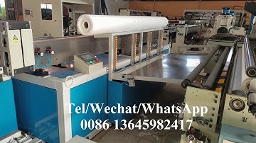 Maxi roll toilet paper machine small bobbin production line