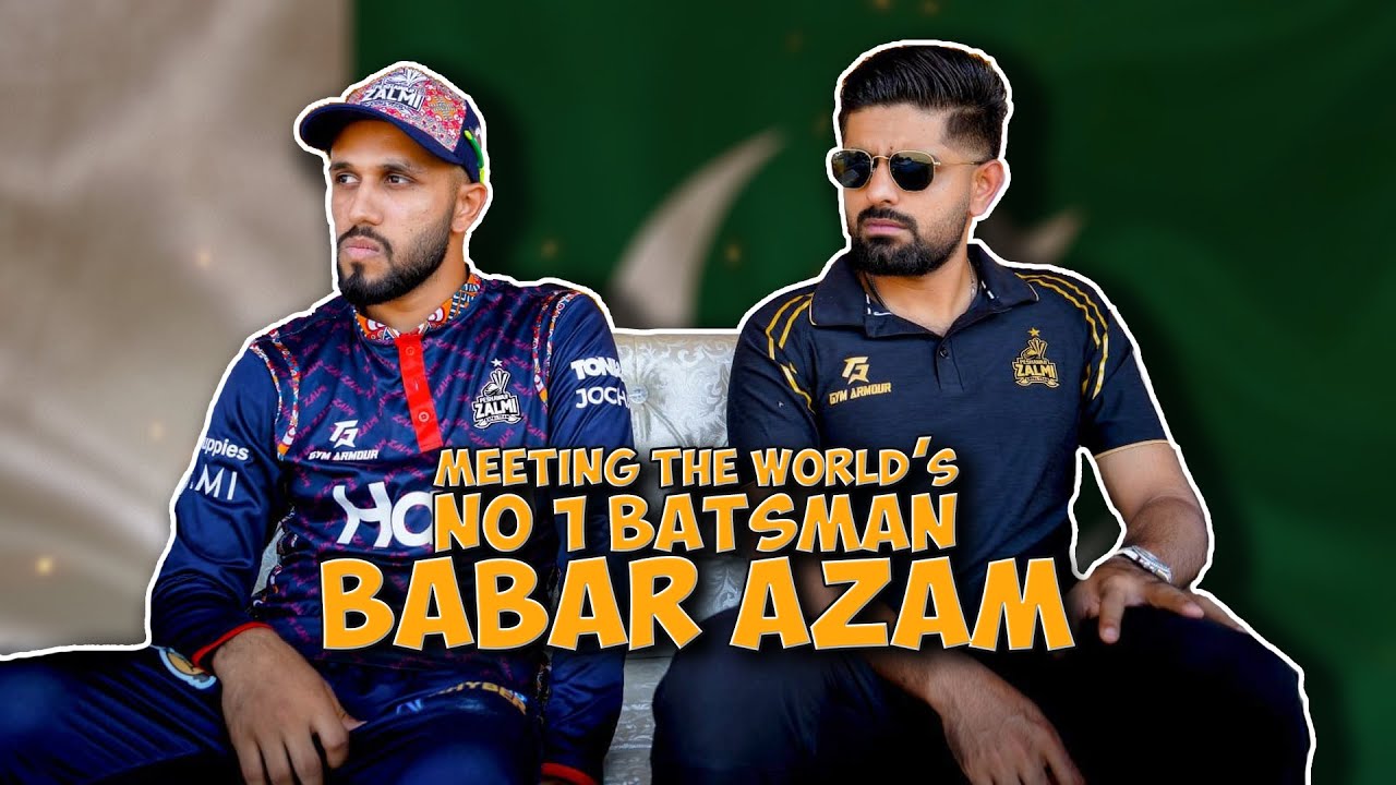 Meeting The World’s No 1 Batsman BABAR AZAM 🇵🇰 | Our Vines