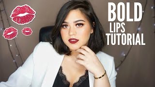 GRWM Juvia's Saharan palette   Bold Lips | SarahAyu