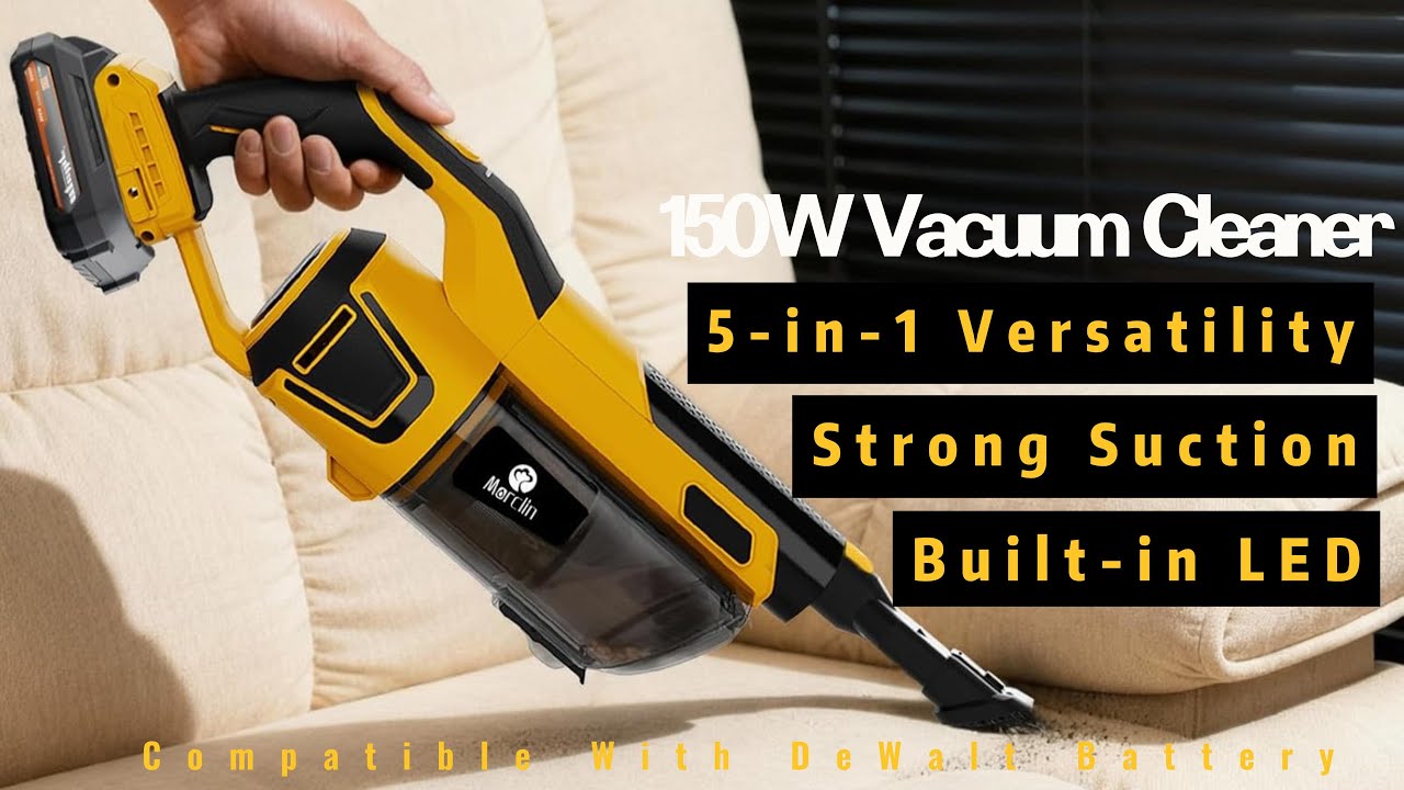 Mellif 190W Brushless Cordless Vacuum Cleaner,Compatible With