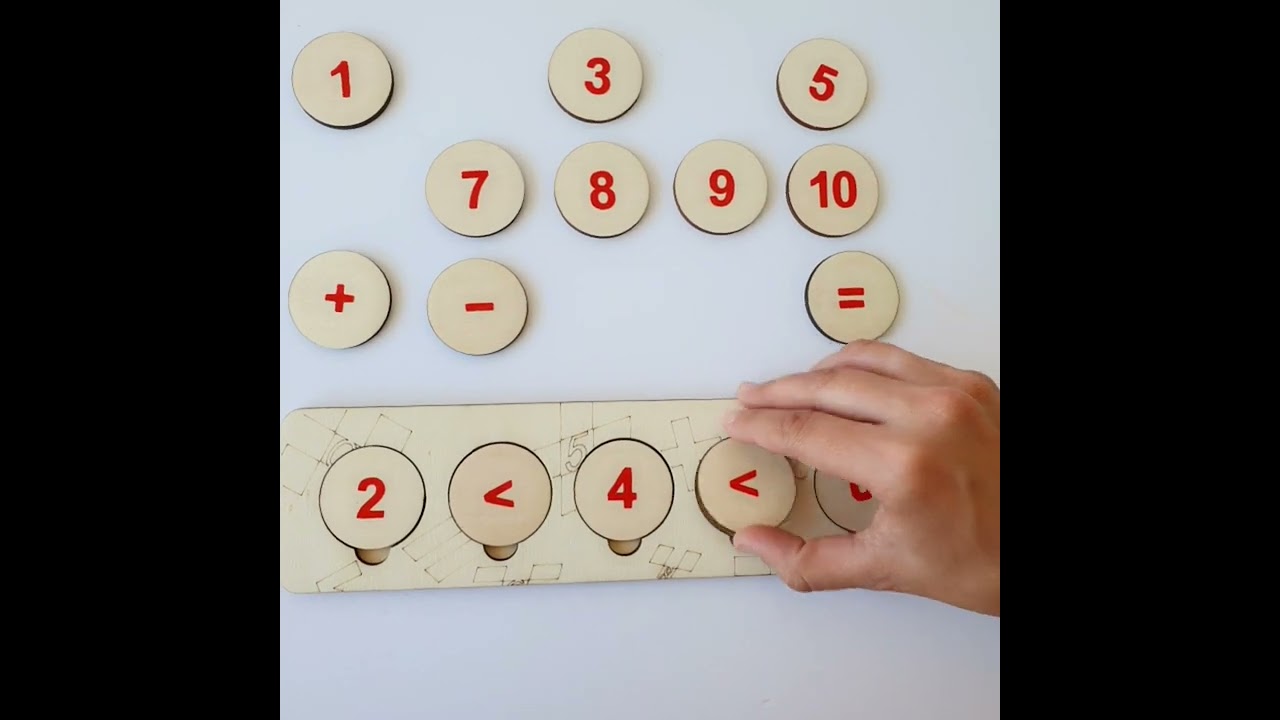 Wooden Math Board - DandeLion Toys