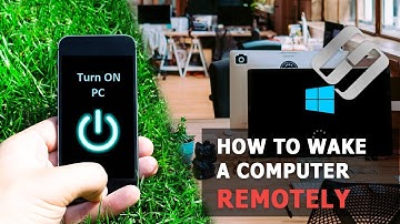 🖥️ How to Wake a Computer from a Smartphone by Wi-Fi or Remotely with TeamViewer 📱