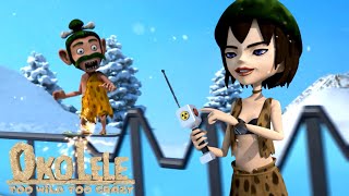 Oko Lele — Special Episode ⚡ Snowboard Rail ⚡ Cartoon For Kids Super Toons TV