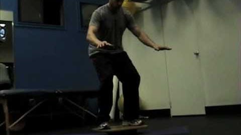 Side-to-Side Balance Board Video Tutorial