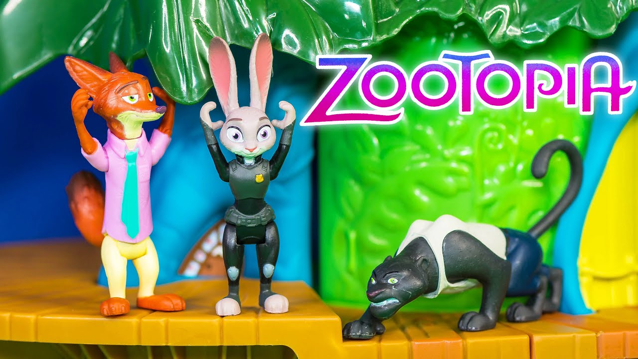 zootopia toy videos