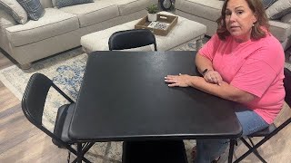Honest Review of Folding Card Table and Chair Set