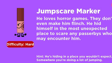 Easiest way to get jumpscare marker Roblox find the markers
