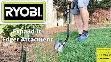 Ryobi Expand-it 8 In. Edger Attachment Unboxing and Review
