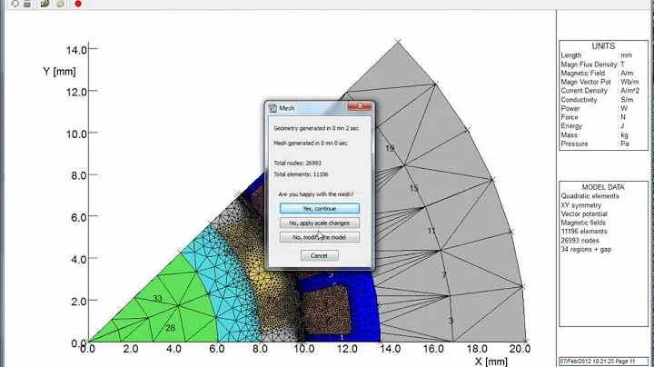 Rapid Surface Mounted Permanent Magnet Machine Finite Element Model Construction & Analysis